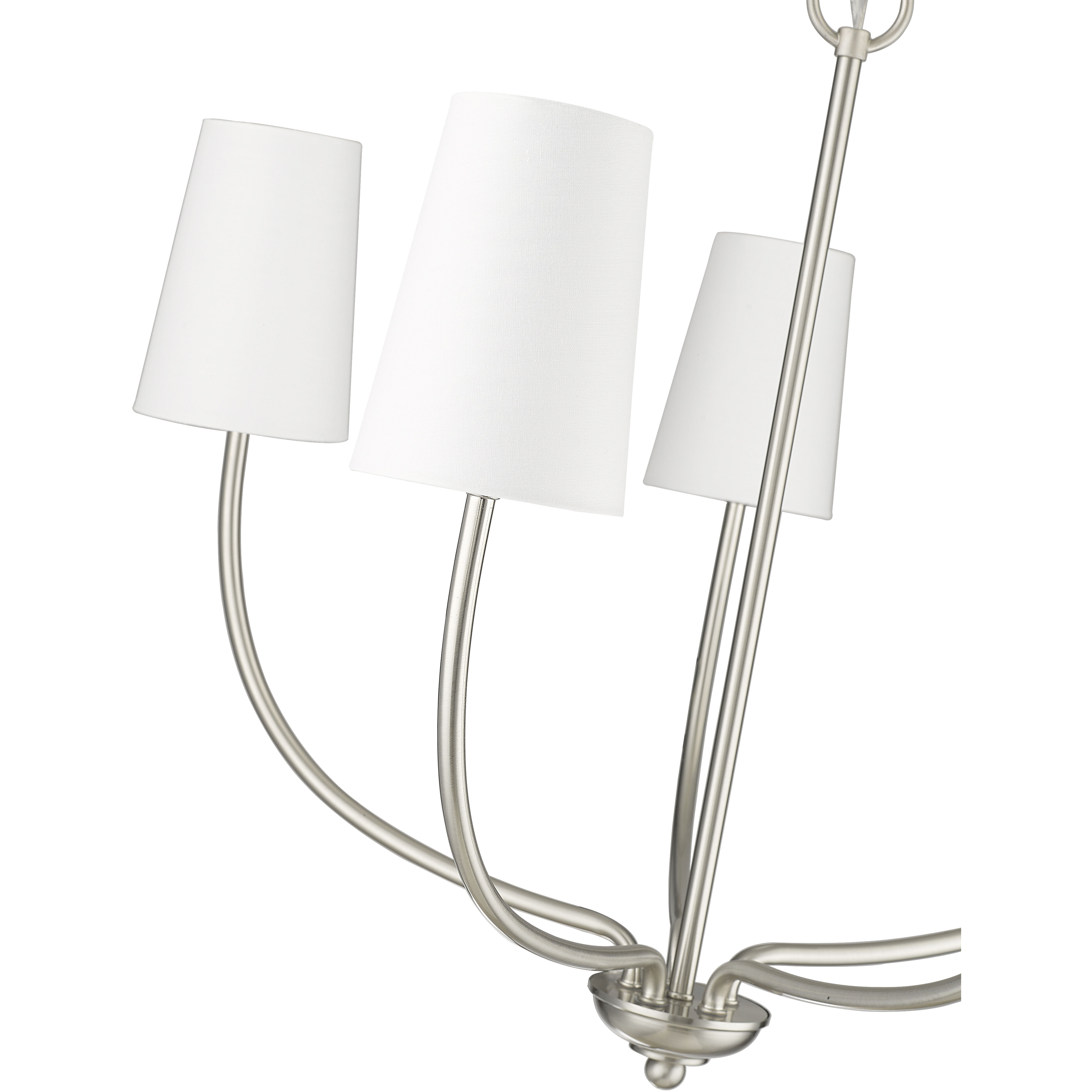 Kandor 5 Light 26 inch Brushed Nickel Chandelier Ceiling Light